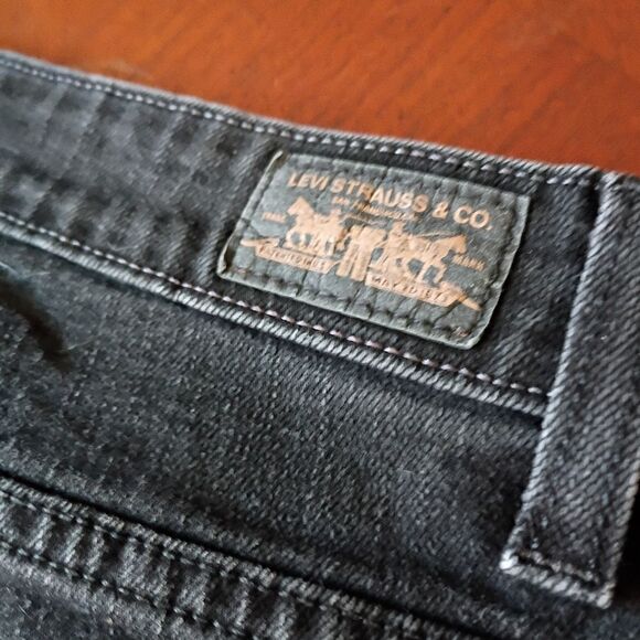 Levi's Women's Boot Cut Jeans 18M - BLACK with sparkle - Picture 7 of 7